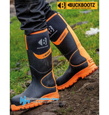 Buckbootz Safety Boots Buckbootz BBZ8000 Negro / Naranja