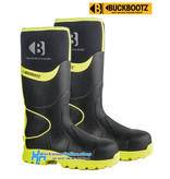 Buckbootz Safety Boots Buckbootz BBZ8000 Black/Yellow