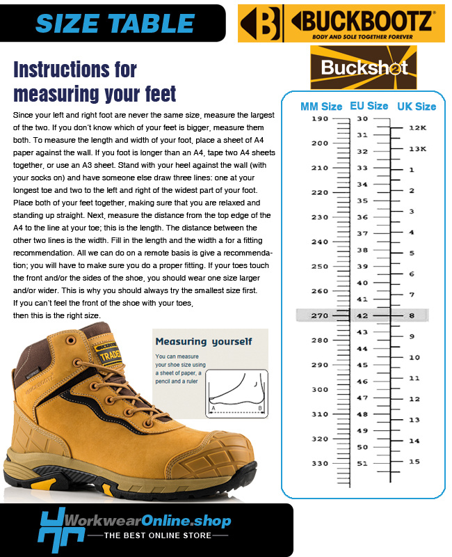 Buckler Safety Shoes Buckler Buckshot 2 BSH002 BR