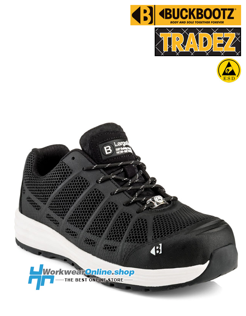 Buckler Safety Shoes Buckler Tradez KEZ negro