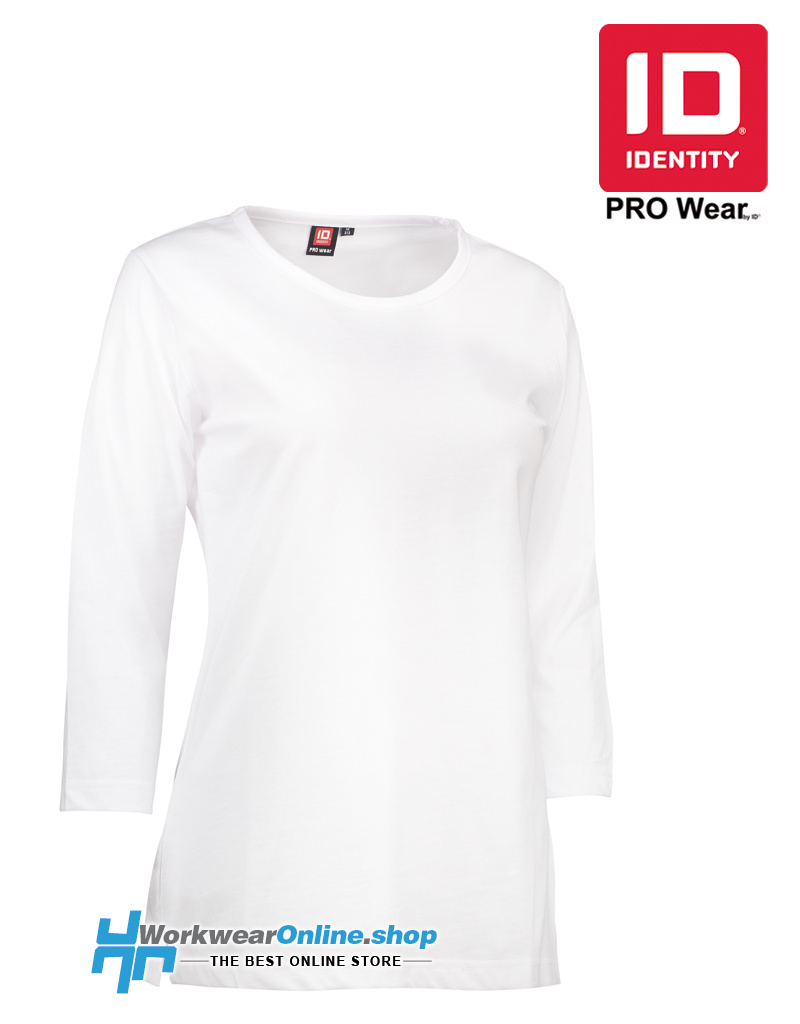 Identity Workwear ID Identity 0313 Pro Wear T-shirt à manches trois-quarts pour femme