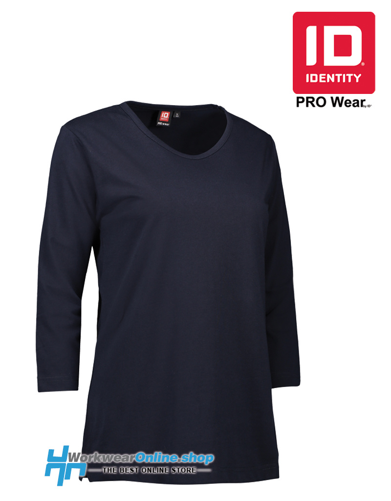 Identity Workwear ID Identity 0313 Pro Wear T-shirt à manches trois-quarts pour femme