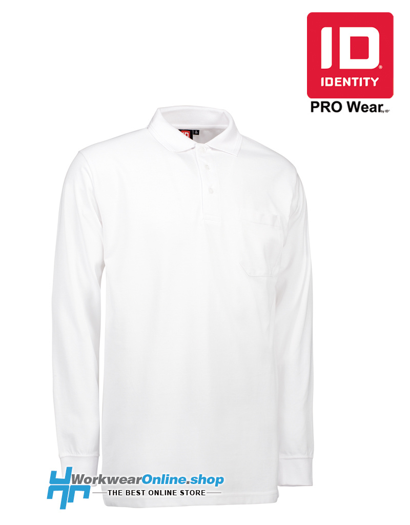 Identity Workwear ID Identity 0326 Pro Wear Long Sleeve Polo Shirt