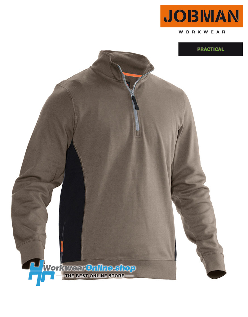 Jobman Workwear Jobman Workwear 5401 Sweat à demi-fermeture éclair