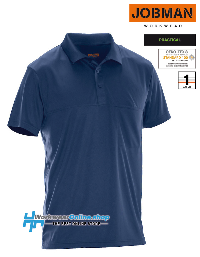 Jobman Workwear Jobman Workwear 5533 Polo teñido hilado