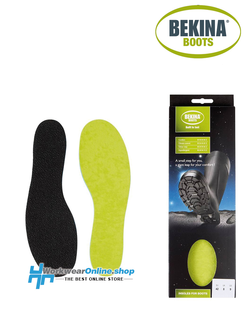 Bekina Safety Boots Bekina insoles in box