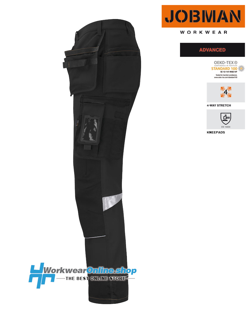 Jobman Workwear Pantalón de trabajo elástico Jobman Workwear 2191 HP