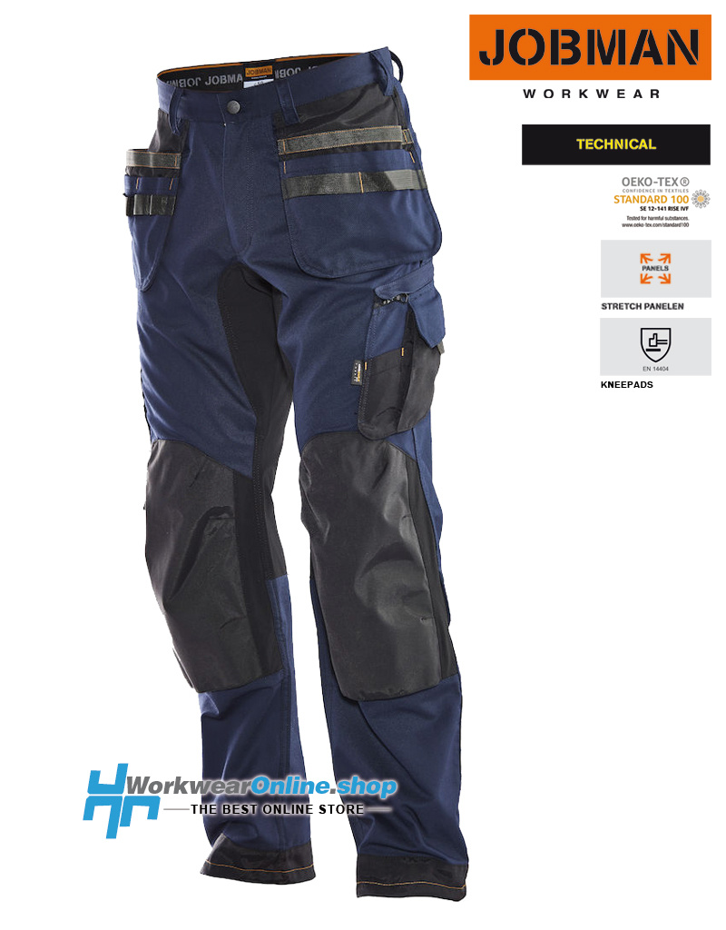 Jobman Workwear Pantalón de trabajo elástico Jobman Workwear 2191 HP