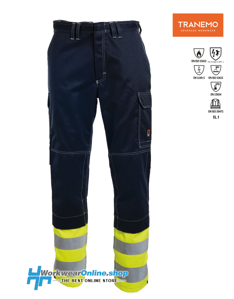 Tranemo Workwear Tranemo Workwear 5027-88 Cantex Weld Stretch Pantalones de trabajo para mujer