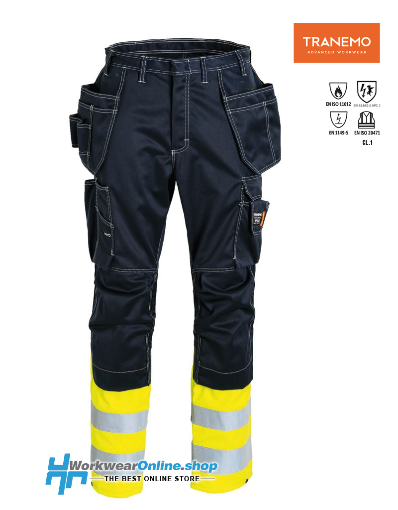 Tranemo Workwear Tranemo Workwear 5057-88 Cantex Weld Stretch Pantalón de trabajo para mujer