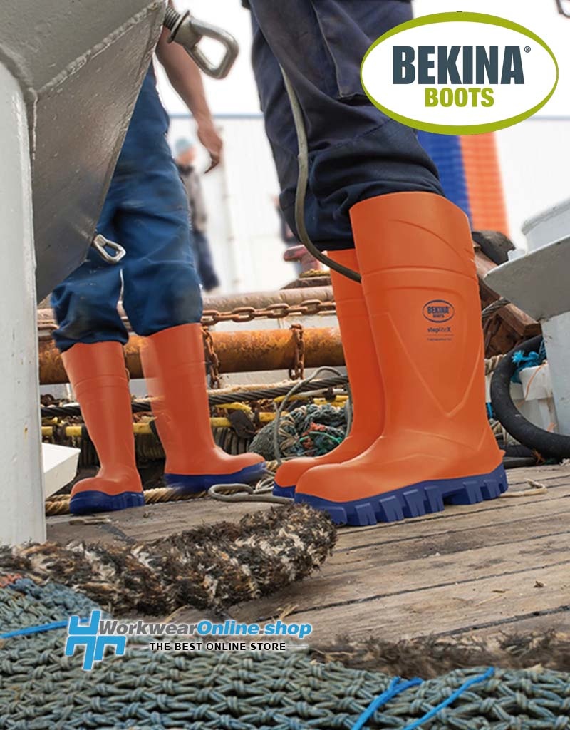 Bekina Safety Boots Bekina Steplite X Thermoprotec S5 Oranje-Blauw P