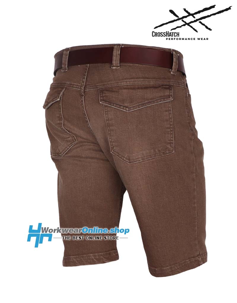 CrossHatch Workwear CrossHatch Bronco Court Marron