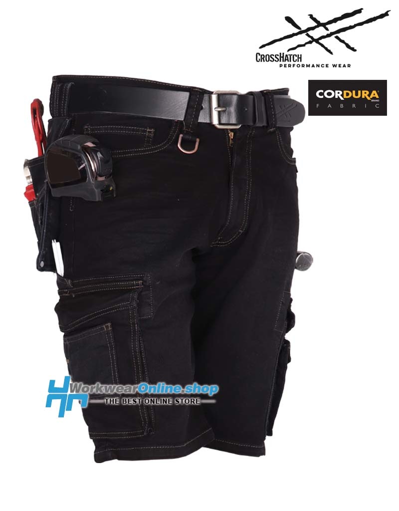 CrossHatch Workwear CrossHatch Bronco C-Short Noir