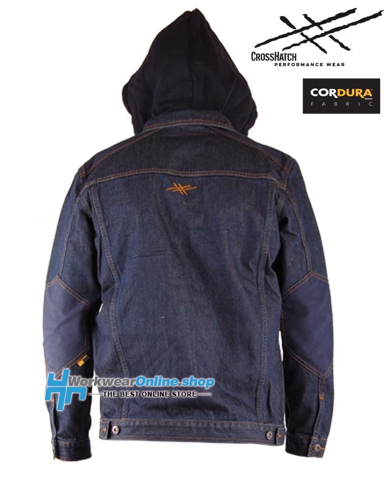 Crosshatch Rackmore Hooded Jacket Mens  Cummins Sports