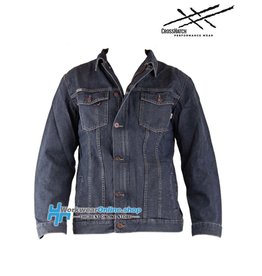 CrossHatch Workwear Amerikanische Jeansjacke von CrossHatch