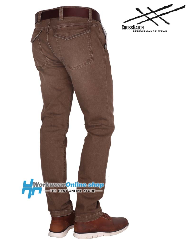 CrossHatch Workwear CrossHatch Bronco Brown