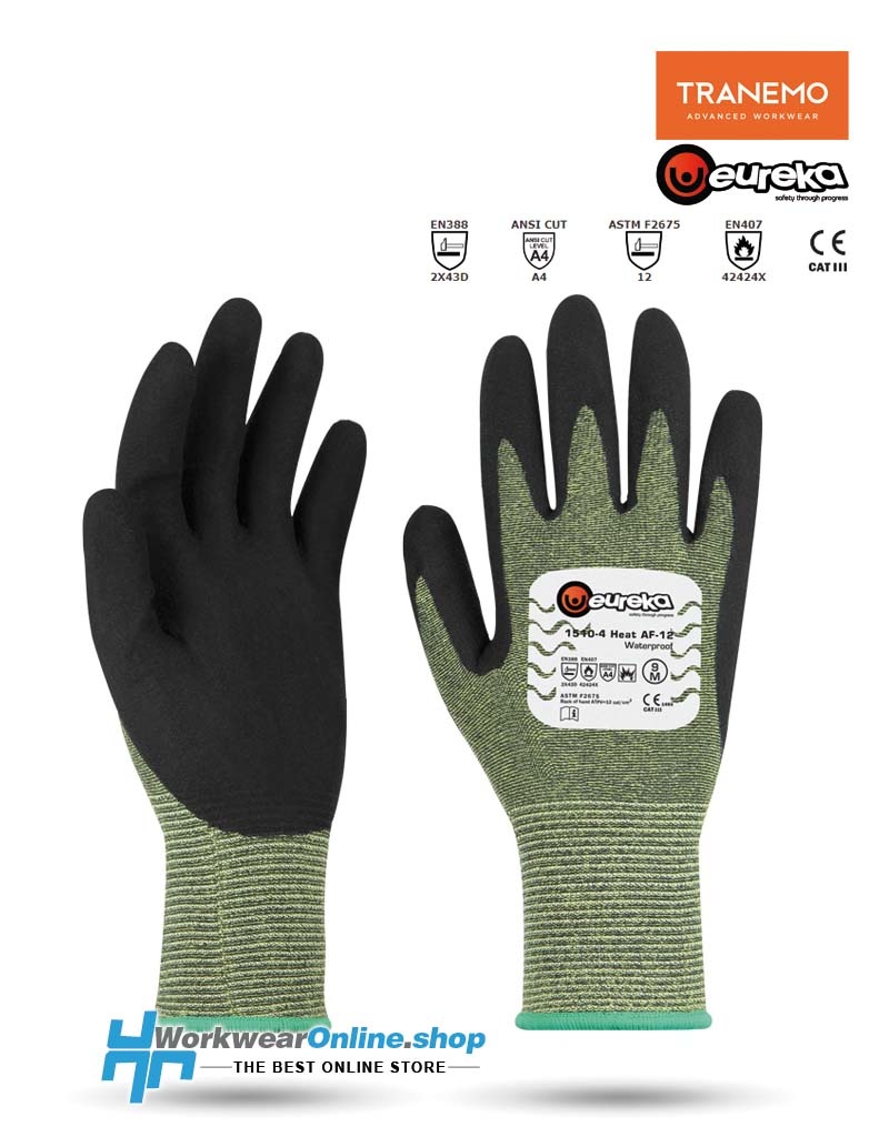 Eureka Handschoenen Tranemo RG0008 Gants 1510-4 Chaleur AF-12 Imperméable