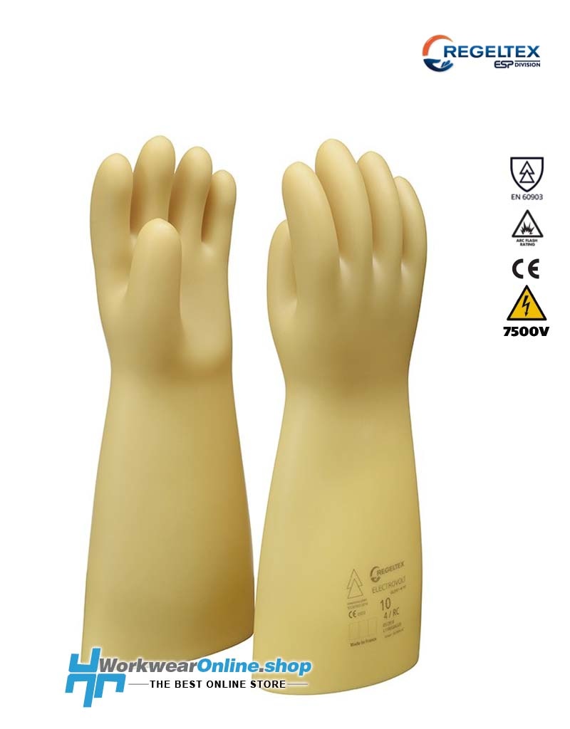 Regeltex Isolerende Handschoenen Regeltex Glove Electrovolt Gle36 Class 1 - 7500V
