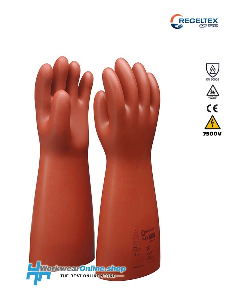 Regeltex Isolerende Handschoenen Guante aislante Regeltex Flex&Grip GCA0-36 Clase 1 - 7500V