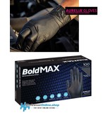 Aurelia Handschoenen Aurelia Bold MAX 50 Nitrile sans poudre Noir