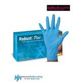 Aurelia Handschoenen Aurelia Robust Plus 100 Nitrile Sans Poudre Bleu