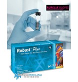 Aurelia Handschoenen Aurelia Robust Plus 100 Nitrile Sans Poudre Bleu