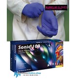 Aurelia Handschoenen Aurelia Sonic 100 Nitrile Powder Free Cobalt Blue