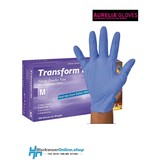 Aurelia Handschoenen Aurelia Transform 100 Nitrile Sans Poudre Bleu