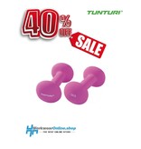 Sport Tunturi Dumbbells - Neoprene 2x 3 kg - Fluor Pink