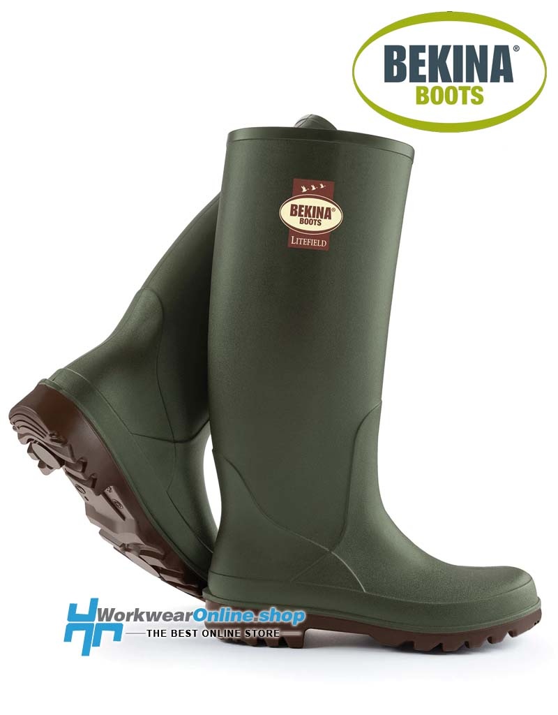 Bekina Safety Boots Bekina Litefield O4 Green-Brown