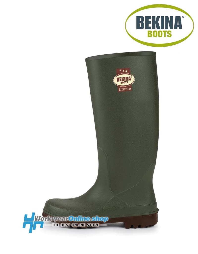 Bekina Safety Boots Bekina Litefield O4 Green-Brown