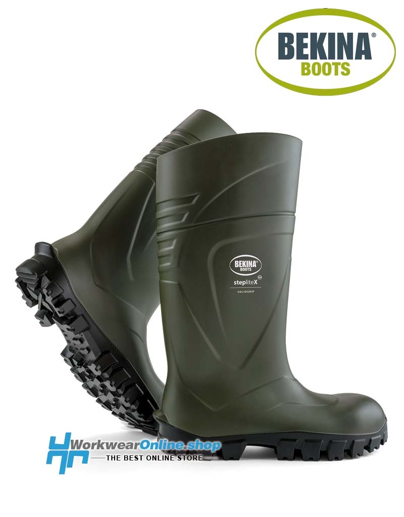 Bekina Safety Boots Bekina 107-128-007 Steplite X Solidgrip O4 Grün-Schwarz P