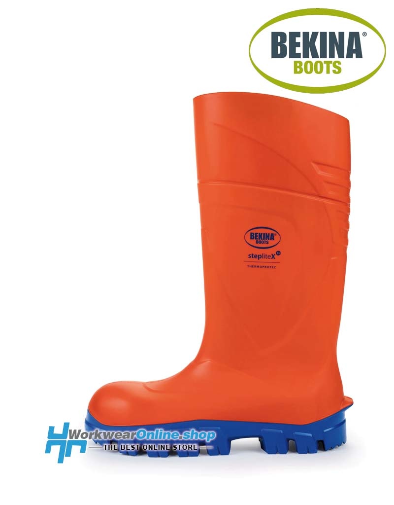 Bekina Safety Boots Bekina Steplite X Thermoprotec S5 Orange-Bleu P