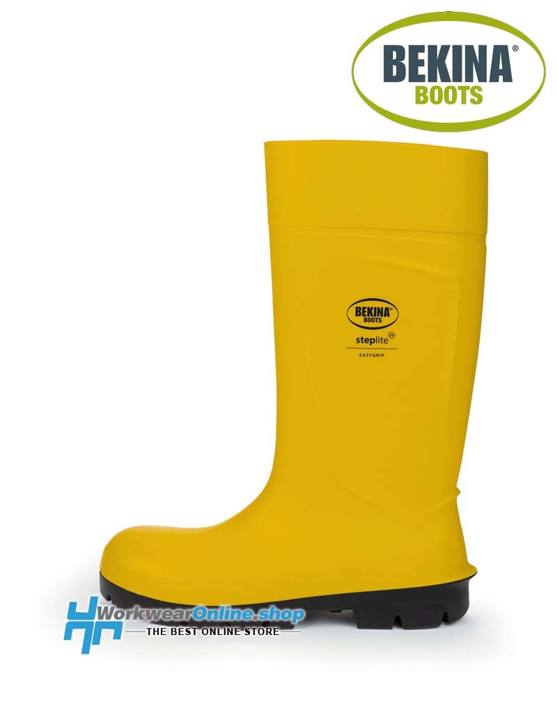 Bekina Safety Boots Bekina 107-128-006 Steplite Easygrip S5 Jaune-Noir Z