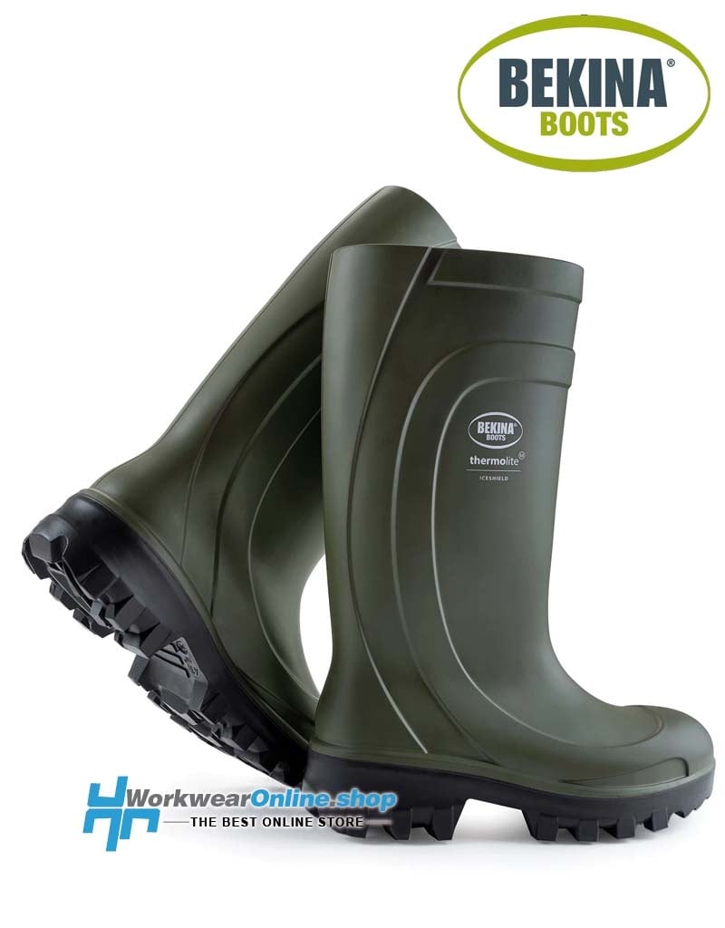 Bekina Safety Boots Bekina 107-128-030 Thermolite Iceshield S5 Vert-Noir P