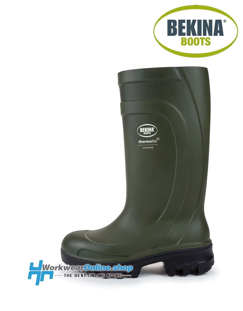 Bekina Safety Boots Bekina 107-128-030 Thermolite Iceshield S5 Groen-Zwart P