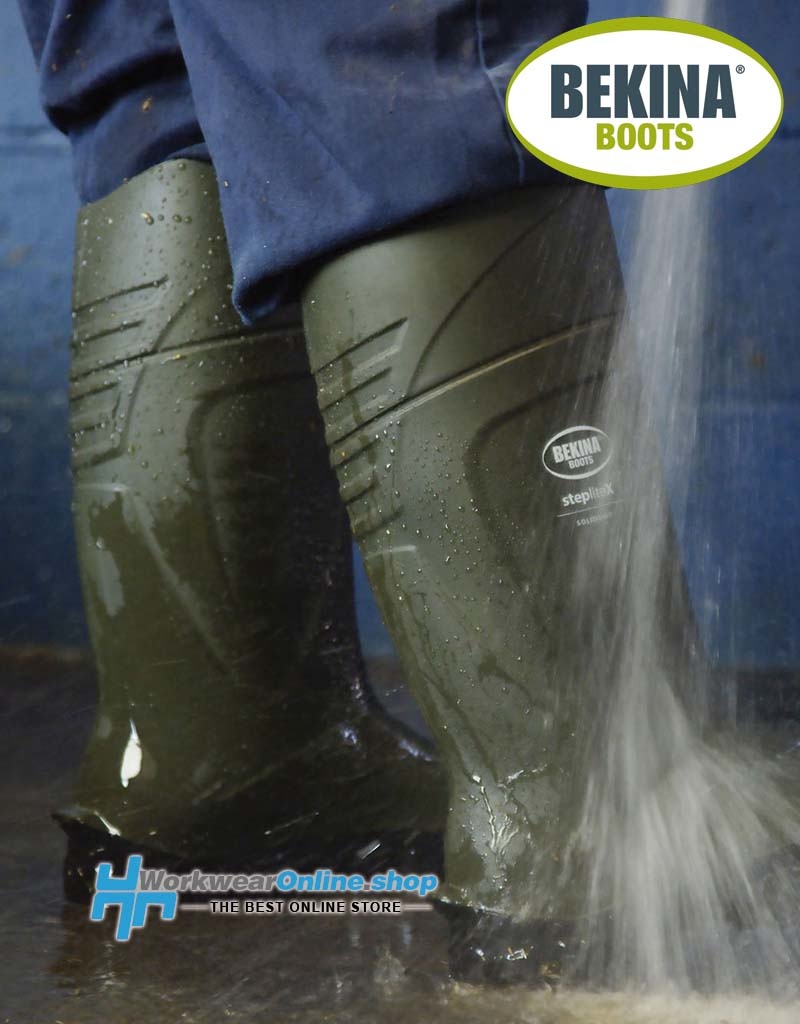 Bekina Safety Boots Bekina 107-128-010 Steplite X Solidgrip S4 Groen-Zwart P