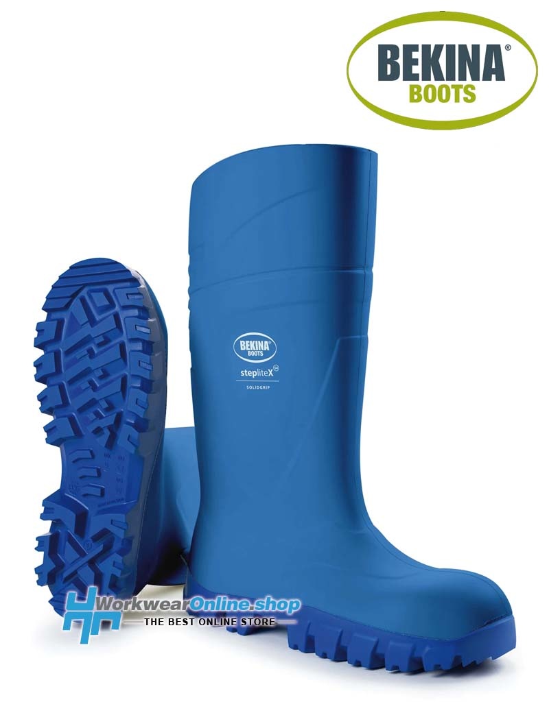 Bekina Safety Boots Bekina 107-128-034 Steplite X Solidgrip S4 Bleu-Bleu Z