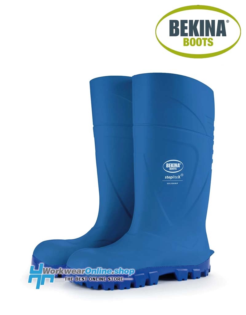 Bekina Safety Boots Bekina 107-128-034 Steplite X Solidgrip S4 Blauw-Blauw Z