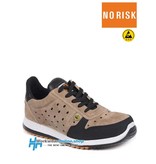 NO RISK Safety Shoes Zapatilla de deporte de seguridad sin riesgos -ESD