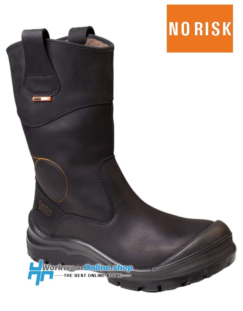 NO RISK Safety Shoes Bottes offshore sans risque avec doublure en peluche Crowheart