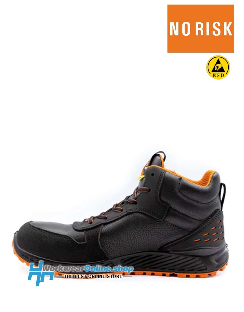 NO RISK Safety Shoes Zapatilla de deporte de seguridad sin riesgo Confianza 22 -ESD