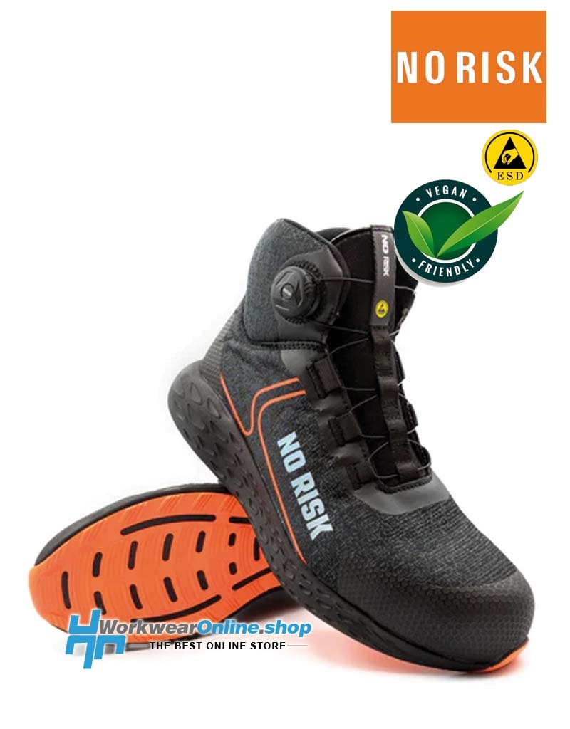 NO RISK Safety Shoes Zapatilla de deporte de seguridad sin riesgo Centaurus -ESD