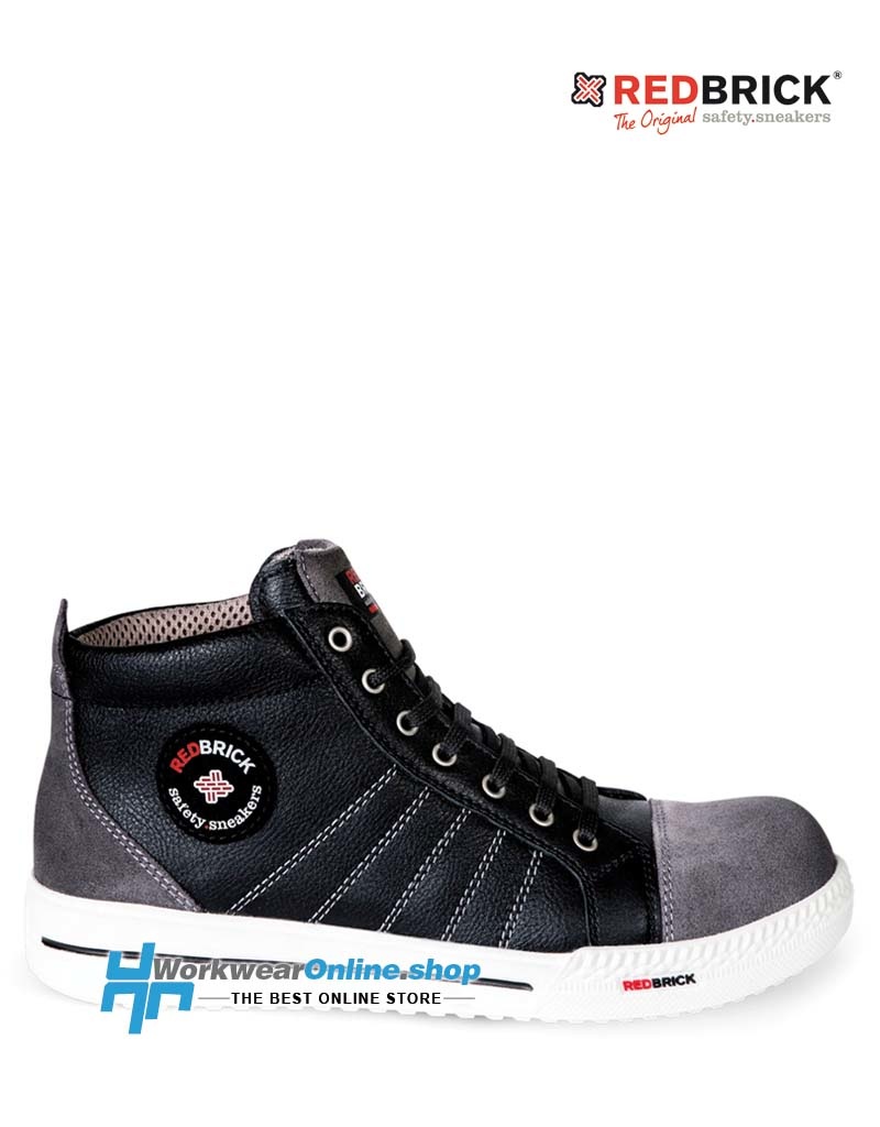 RedBrick Safety Sneakers Ladrillo Rojo Granito Gris