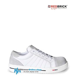 RedBrick Safety Sneakers Ladrillo Rojo Blanco