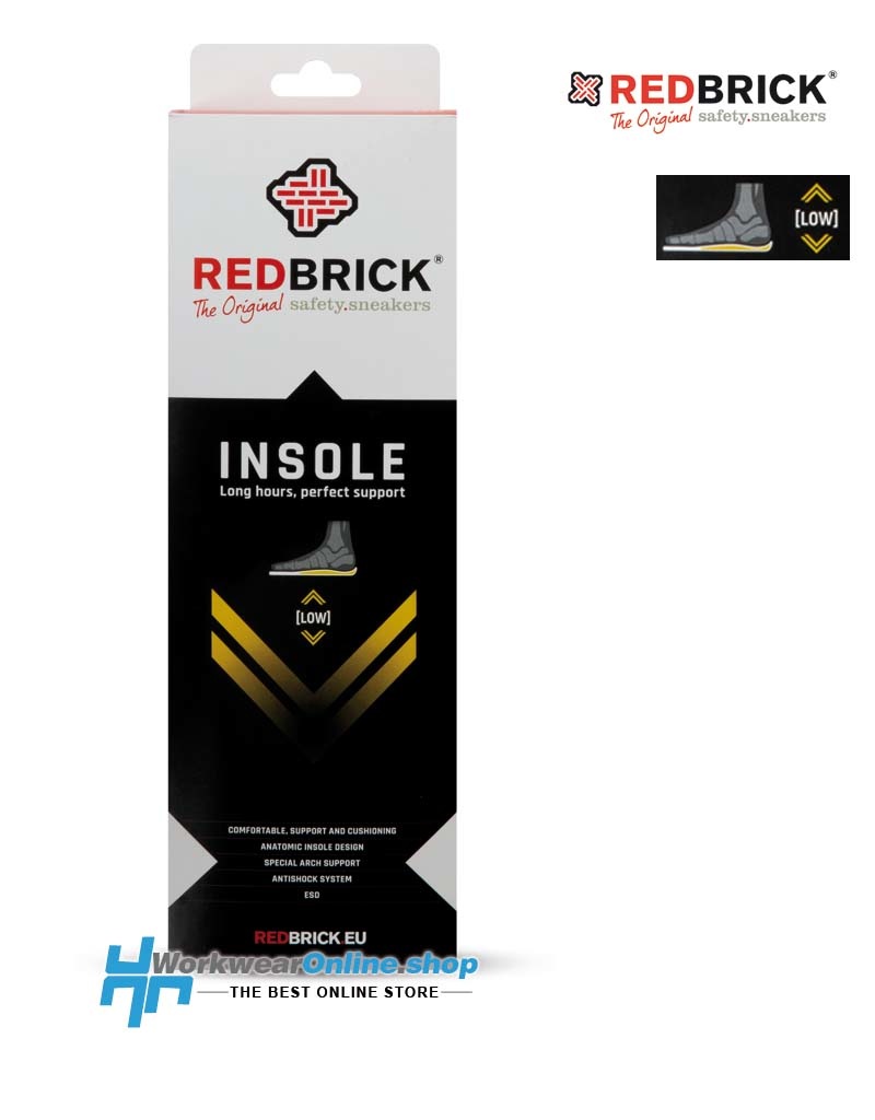 RedBrick Safety Sneakers Redbrick insole low