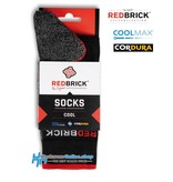 RedBrick Safety Sneakers Redbrick Cool Socks - [6 pairs]