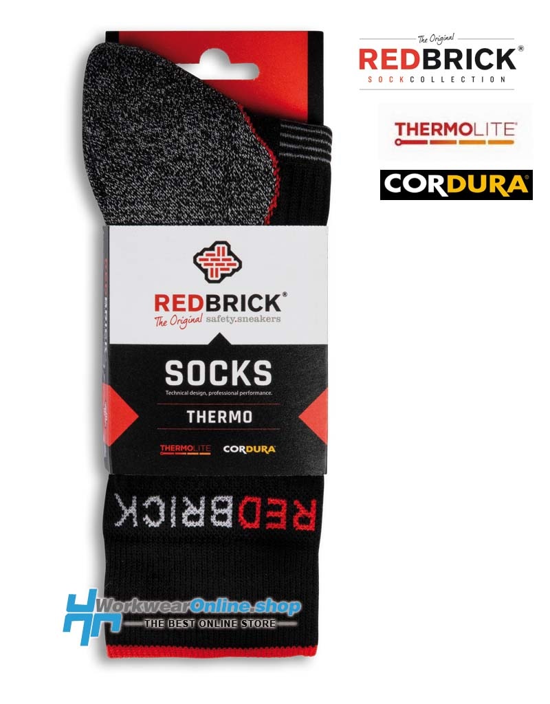 RedBrick Safety Sneakers Calcetines térmicos Redbrick - [6 pares]