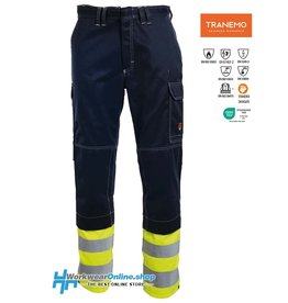 Tranemo Workwear Tranemo Workwear 5020-88 Cantex Weld Stretch pantalones de trabajo de alta visibilidad