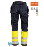 Tranemo Workwear Tranemo Workwear 5050-88 Cantex Weld Stretch pantalones de trabajo de alta visibilidad